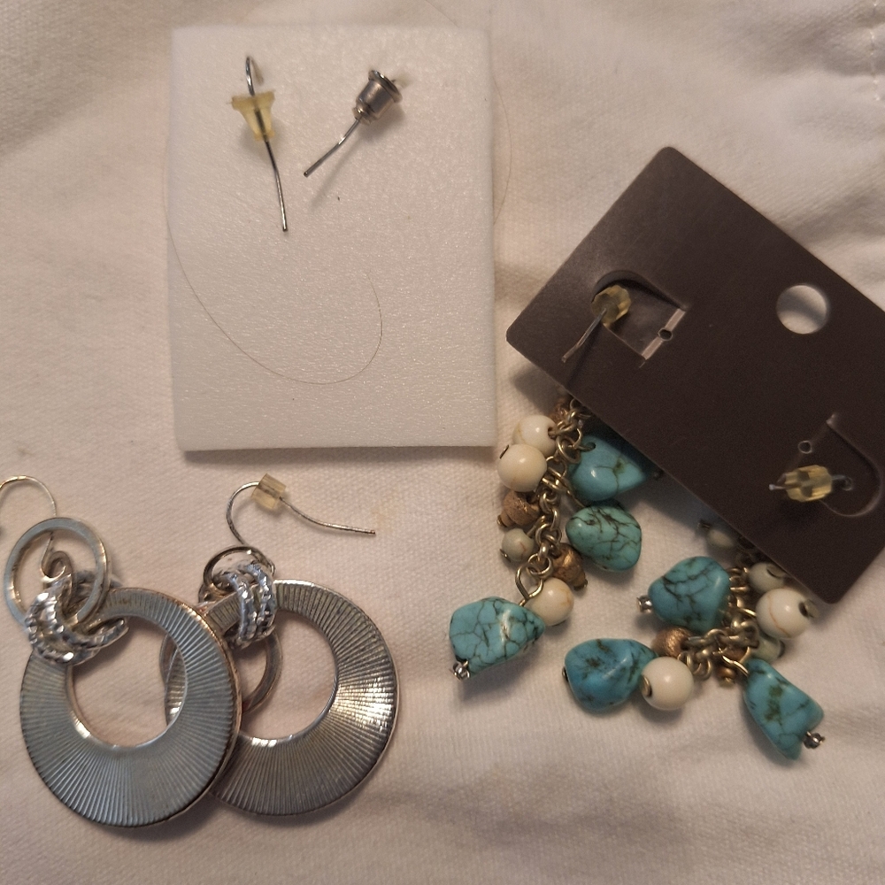 Chico's Red and Blue Accessory Collection - Picture 3 of 4